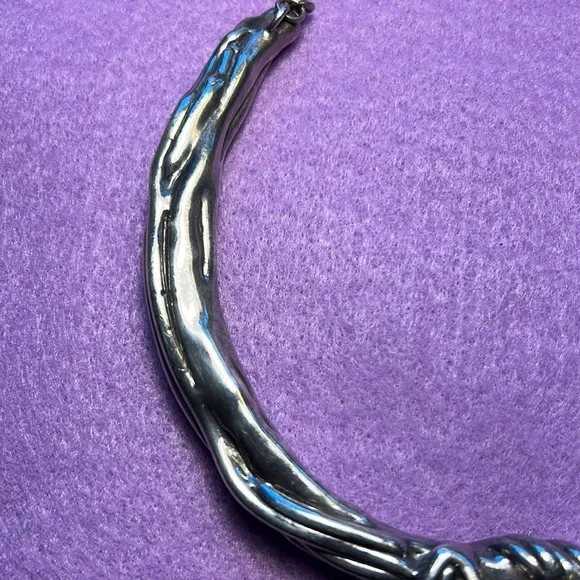 RARE vintage Yaacov Heller (like but could not confirm) sterling silver choker
